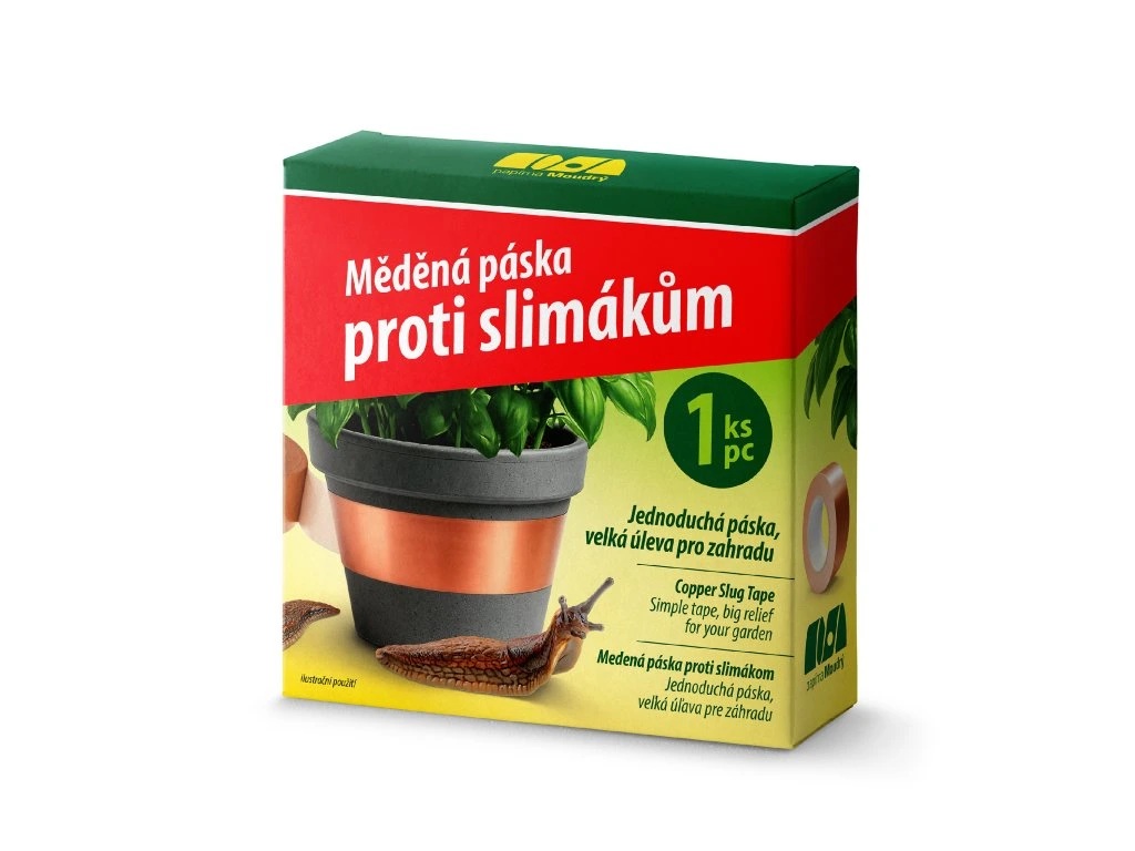 Medený pásik na slimáky