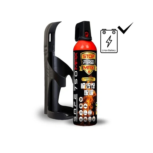 Hasiaci sprej SAFE MAX 750ml penový + držiak 75C