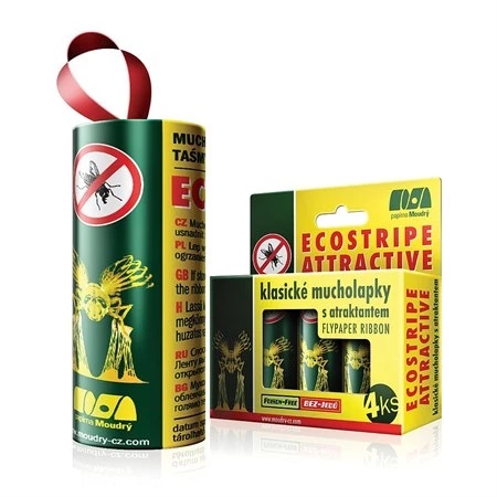 Mucholapka Ecostripe Attractive 4ks