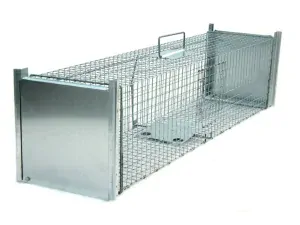 Profesionálna odchytová pasca na kuny, mačky, líšky, potkany, krysy, lasice a tchora 100x26x26V2