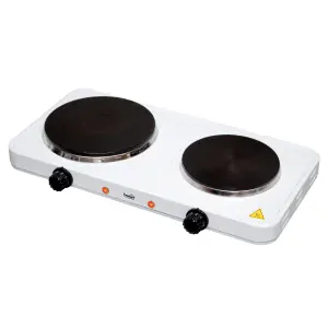 Prenosná elektrická dvojplatnička HG R 02WH