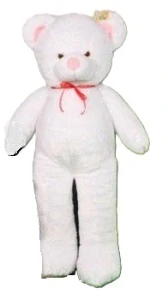 Veľký plyšový medveď Biely 160 cm
