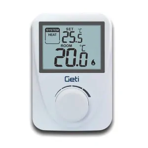 Termostat GETI GRT01 drôtový