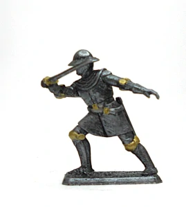 Francúzsky stredoveký cínový vojak FV01