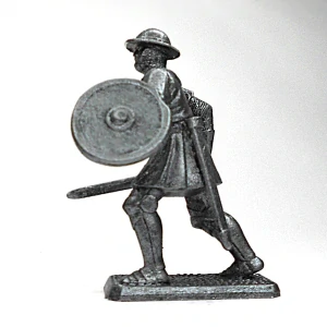 Anglický stredoveký cínový vojak AV07