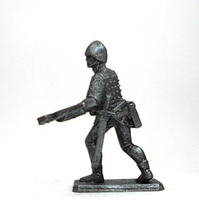 Francúzsky stredoveký cínový vojak FV05