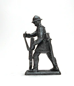 Francúzsky stredoveký cínový vojak FV06