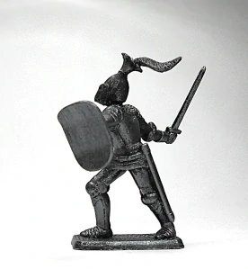 Francúzsky stredoveký cínový vojak FV07