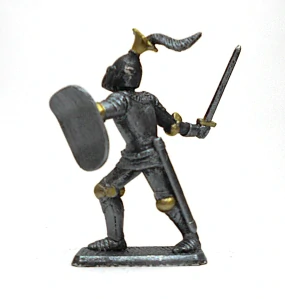 Francúzsky stredoveký cínový vojak FV08