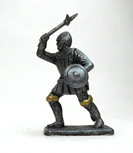 Francúzsky stredoveký cínový vojak FV09