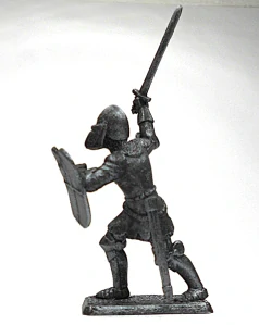 Anglický stredoveký cínový vojak AV03