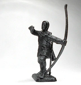 Anglický stredoveký cínový vojak AV04