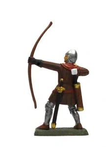 Anglický stredoveký cínový vojak AV10F