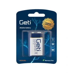 9 V batéria, alkalická Geti 6LR61