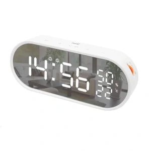 LED budík s USB nabíjacím výstupom LTC06