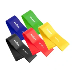 Guma posilňovacia REBEL Mini Band L 2,3-18,2kg 5ks mix color