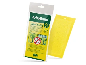 ArboBand - lepové dosky na ochranu rastlín a stromov pred škodcami žlté
