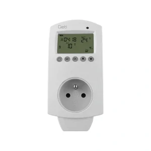 Termostat GETI GRT08 do zasuvky Wifi