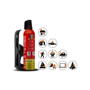 Hasiaci sprej SAFE 750 RED 750ml peny + držiak 75C
