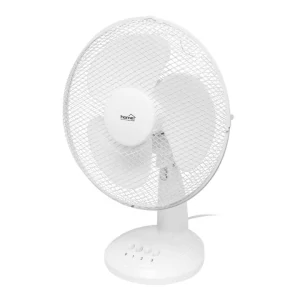 Stolný ventilátor, 30 cm, 40 W, biela farba TF30WH