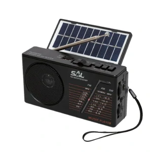 Solárne hybridné rádio, BT/USB/SD RPH 1