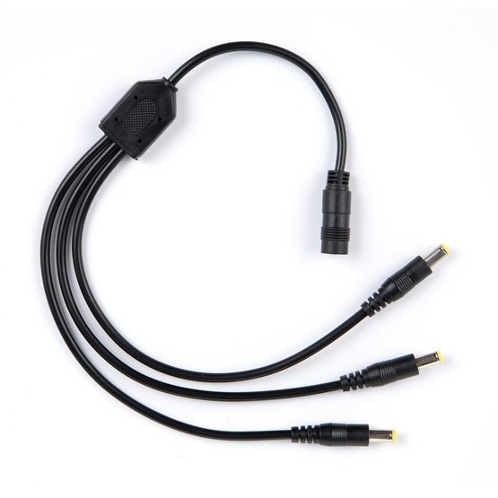 Rozbočka pre napájanie až 3 ks zdrojových odpuzovačov Deramax z jedného zdroja