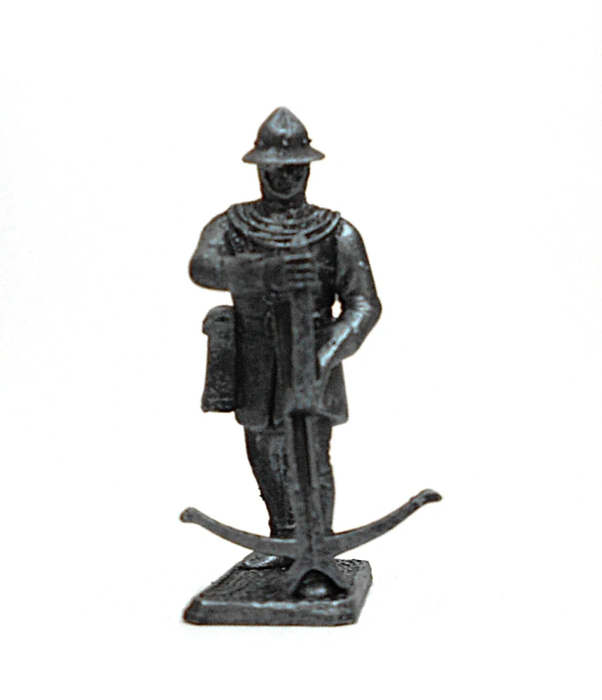 Francúzsky stredoveký cínový vojak FV06