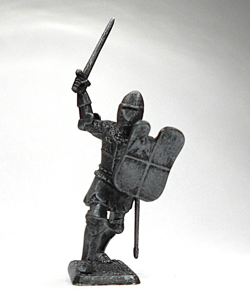 Anglický stredoveký cínový vojak AV03