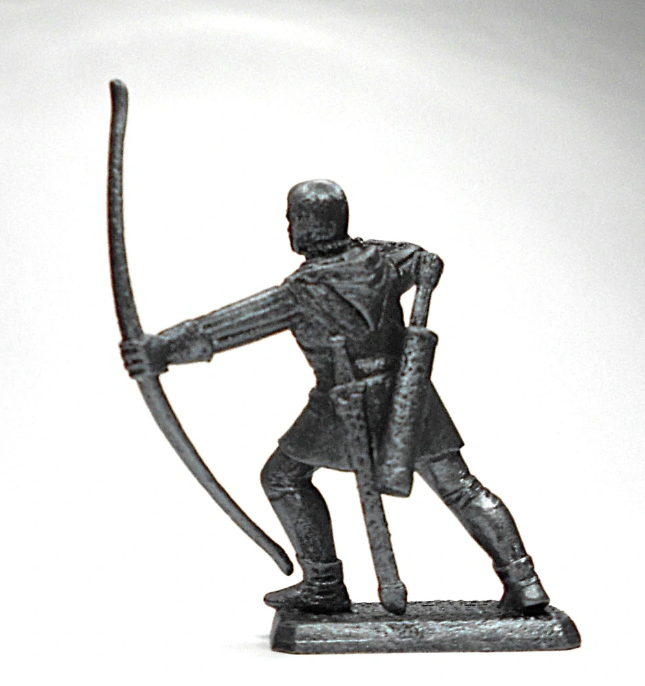 Anglický stredoveký cínový vojak AV04