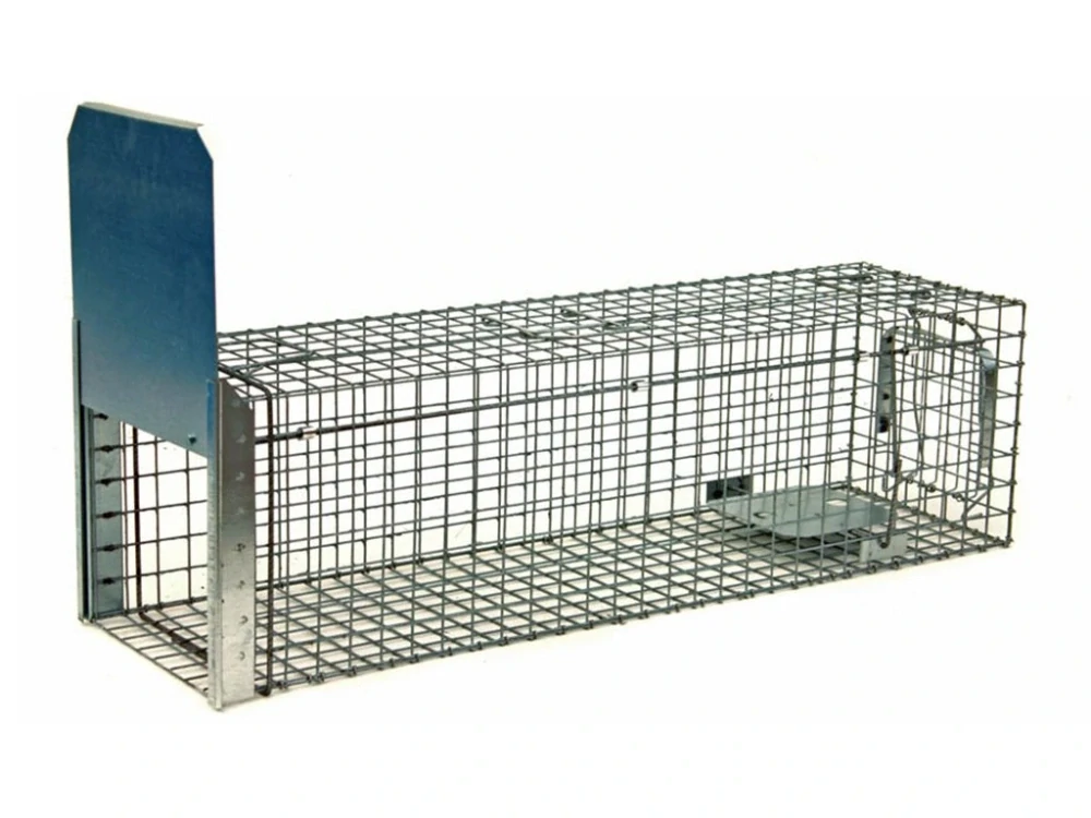 Profesionálna odchytová pasca na líšky, kuny a mačky 102x34x34 