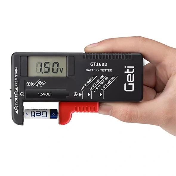Tester batérií digitálny Geti GT168D