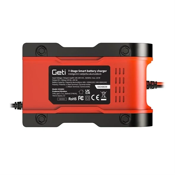 Nabíjačka akumulátorov GETI GCA002