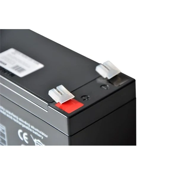 Batéria olovená 12V 9Ah GETI (konektor 6,35 mm)