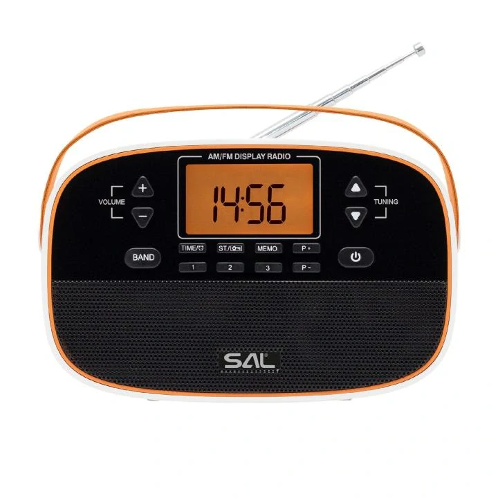 Prenosné rádio, LCD, s budíkom RPR4LCD