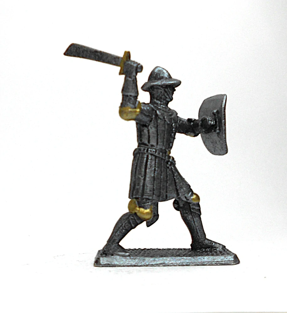 Francúzsky stredoveký cínový vojak FV02
