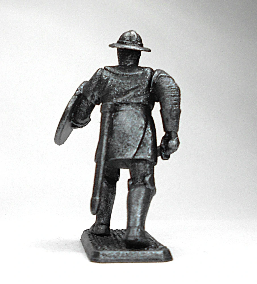 Anglický stredoveký cínový vojak AV07