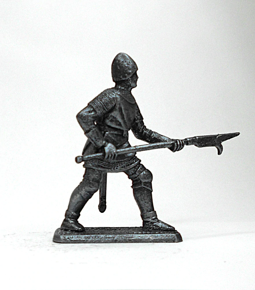 Anglický stredoveký cínový vojak AV02