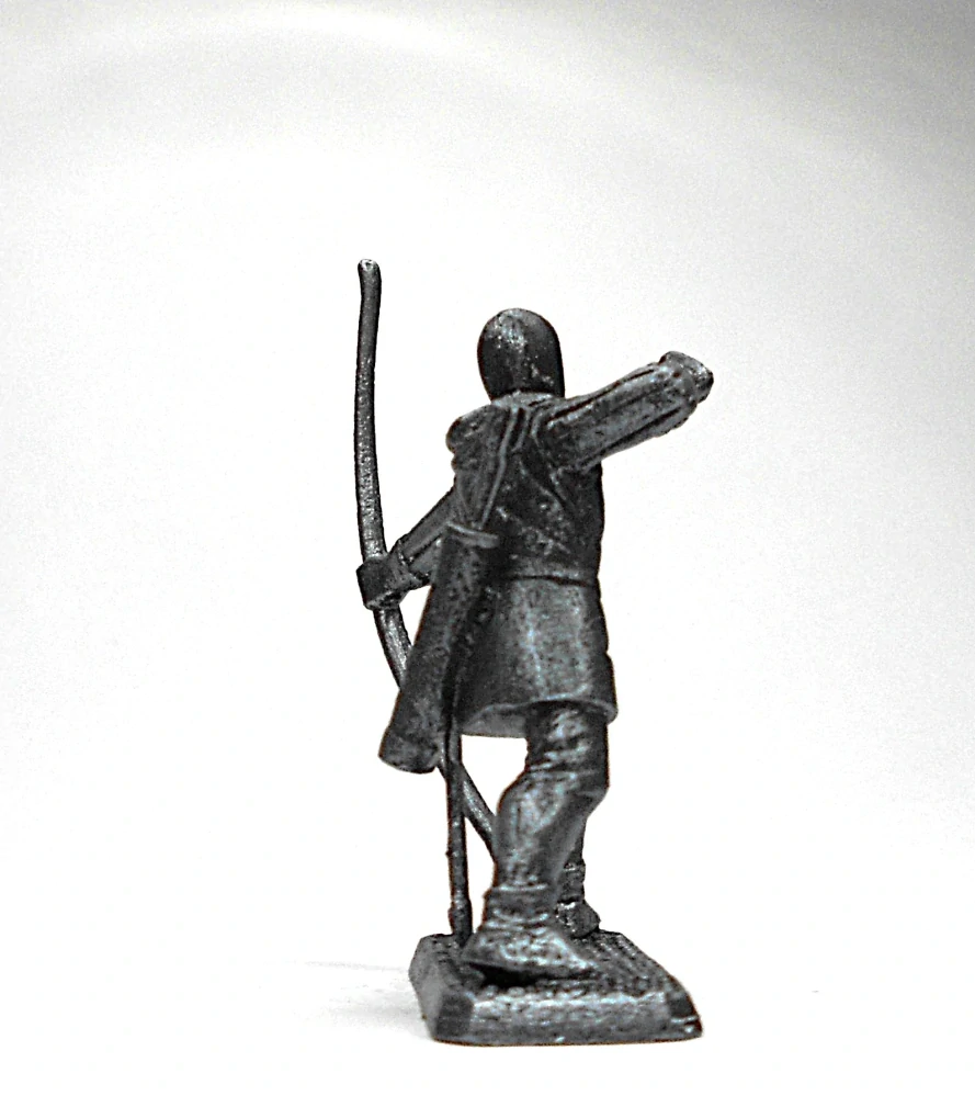 Anglický stredoveký cínový vojak AV04