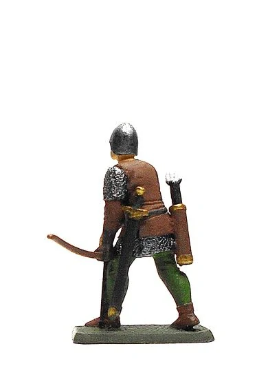 Anglický stredoveký cínový vojak AV09F