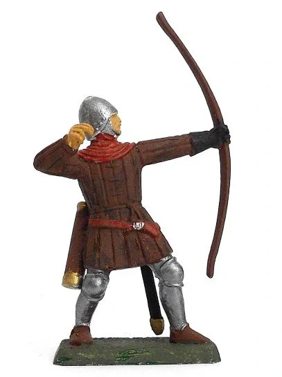 Anglický stredoveký cínový vojak AV10F