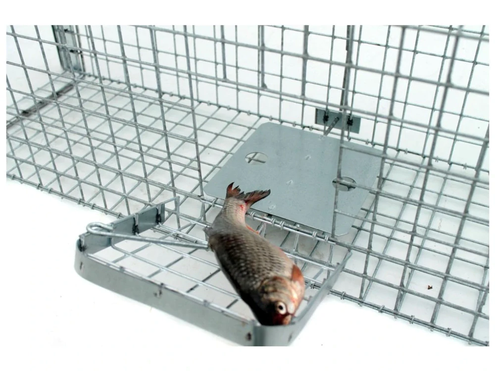 Profesionálna odchytová pasca na líšky, kuny a mačky 130x34x34V2