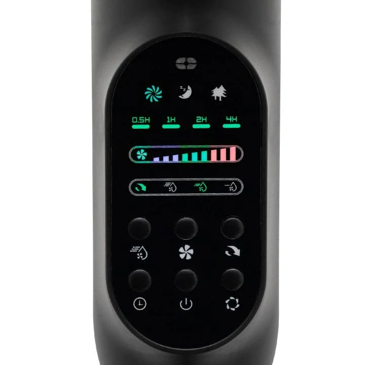 Ventilátor s parou, čierny, 75 W SFM43BK