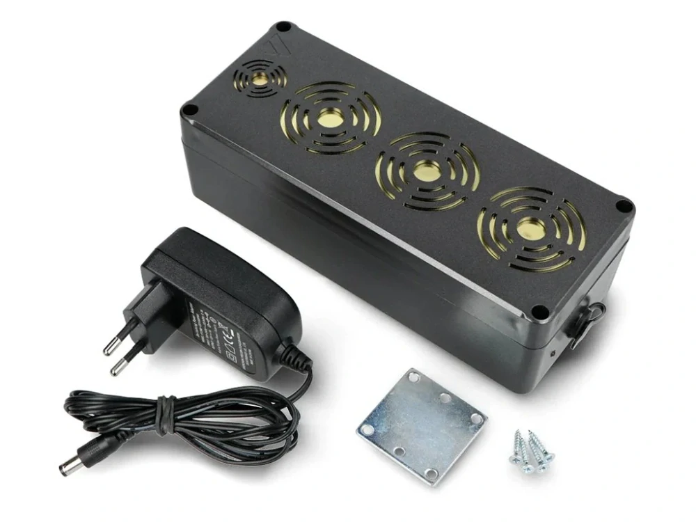 Profesionálny odpudzovač kún, potkanov a myší Viano, akumulátorový 3000m2