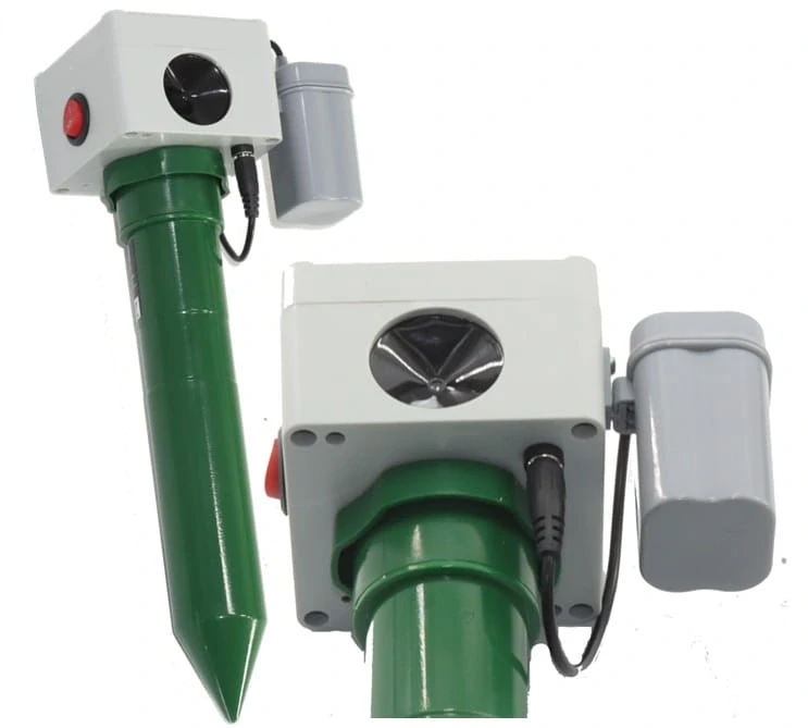 Profesionálny odpudzovač potkanov - dvojitý, vibračný + ultrazvuk