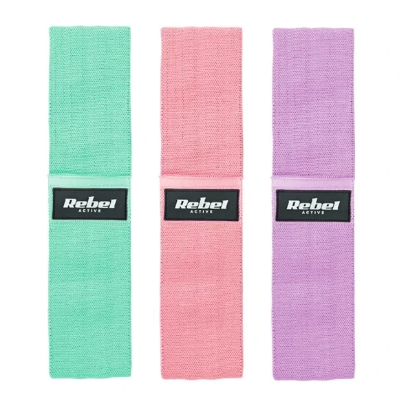 Súprava odporových gúm REBEL RBA-3003 3ks