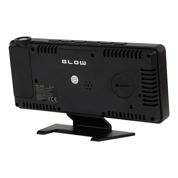 Hodiny s budíkom BLOW CL-02 projekčné