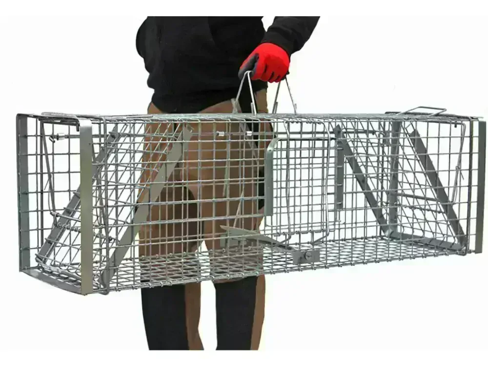 Profesionálna odchytová pasca na kuny TRAP H118x34x34V2