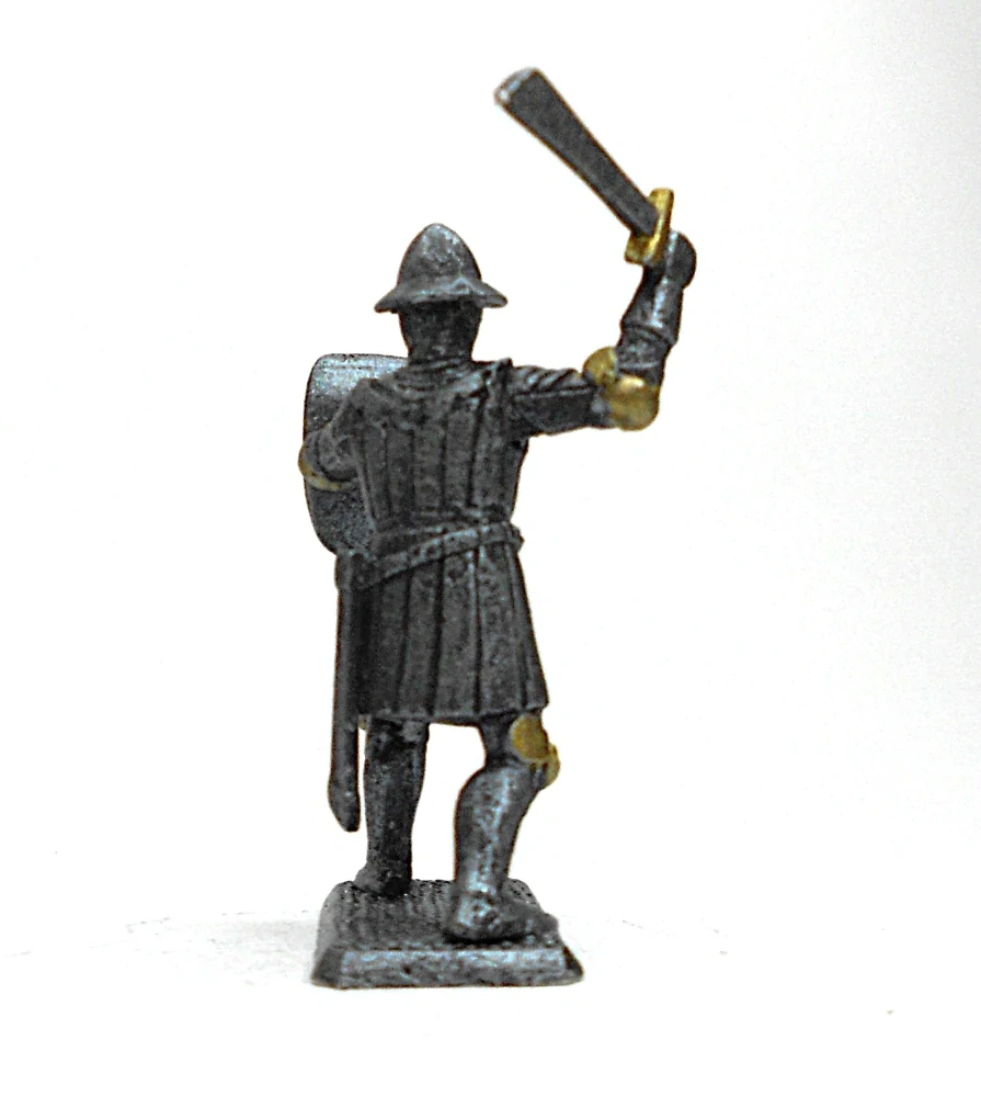 Francúzsky stredoveký cínový vojak FV02
