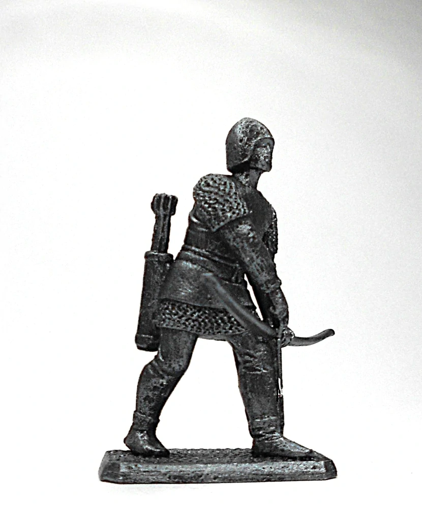 Anglický stredoveký cínový vojak AV01