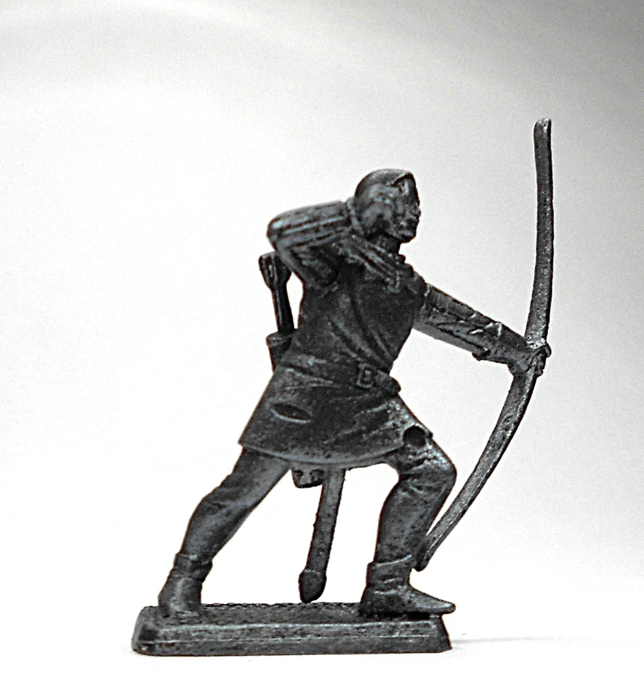 Anglický stredoveký cínový vojak AV04